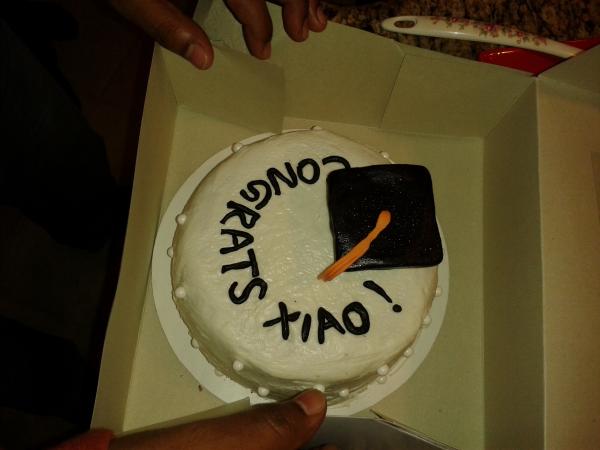 Graduation Cake for Xiao